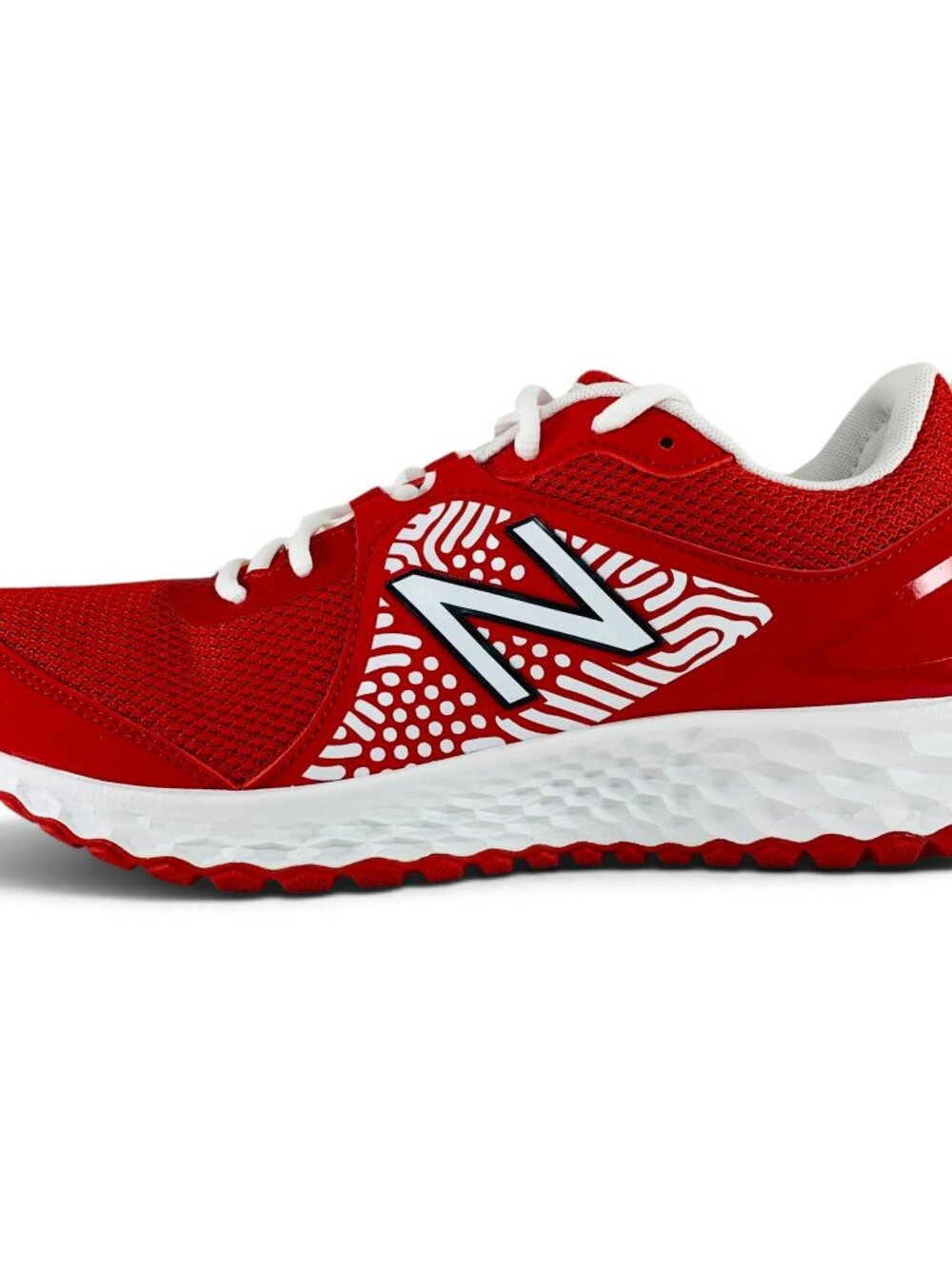 New Balance Fresh Foam 3000 v5 Red Men's Baseball Turf Training Shoes T3000TR5
